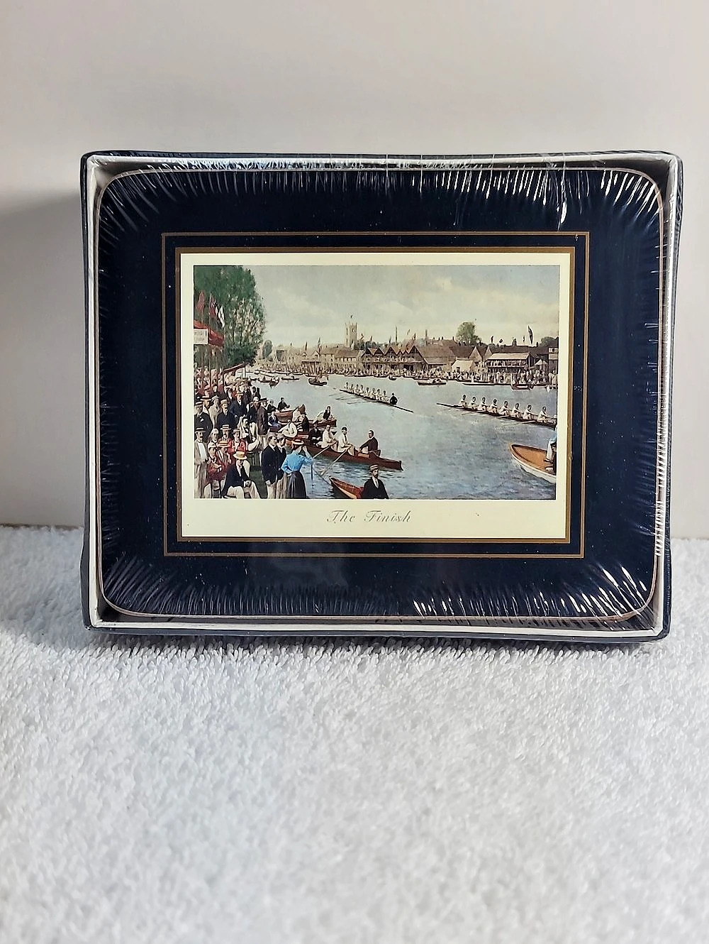 Henley Royal Regatta The Finish Coasters Set of 6 NWT